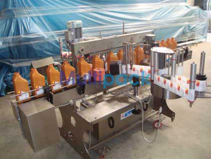 Front and Back Labelling Machine - Front & back labeler machine