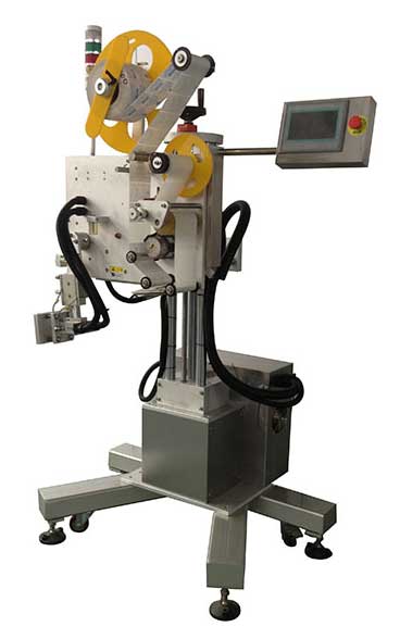 Blow Label Applicator, Tamp Blow Label Applicator With Mechanical Arm Surface Labeling Directly