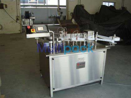 Rotary Self Adhesive Sticker Labelling Machine For Ampoules And Vials